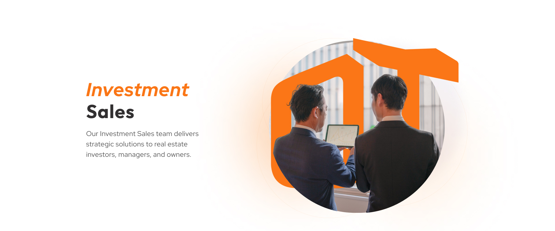Investment Sales Banner