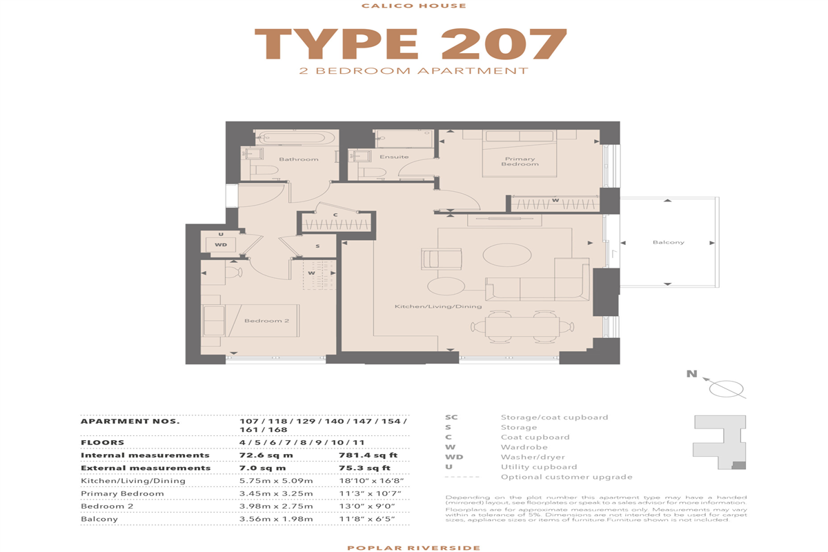Type 207 2 Bed Apartment
